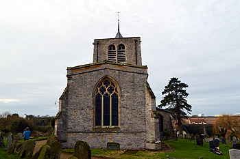 The church from the east January 2015